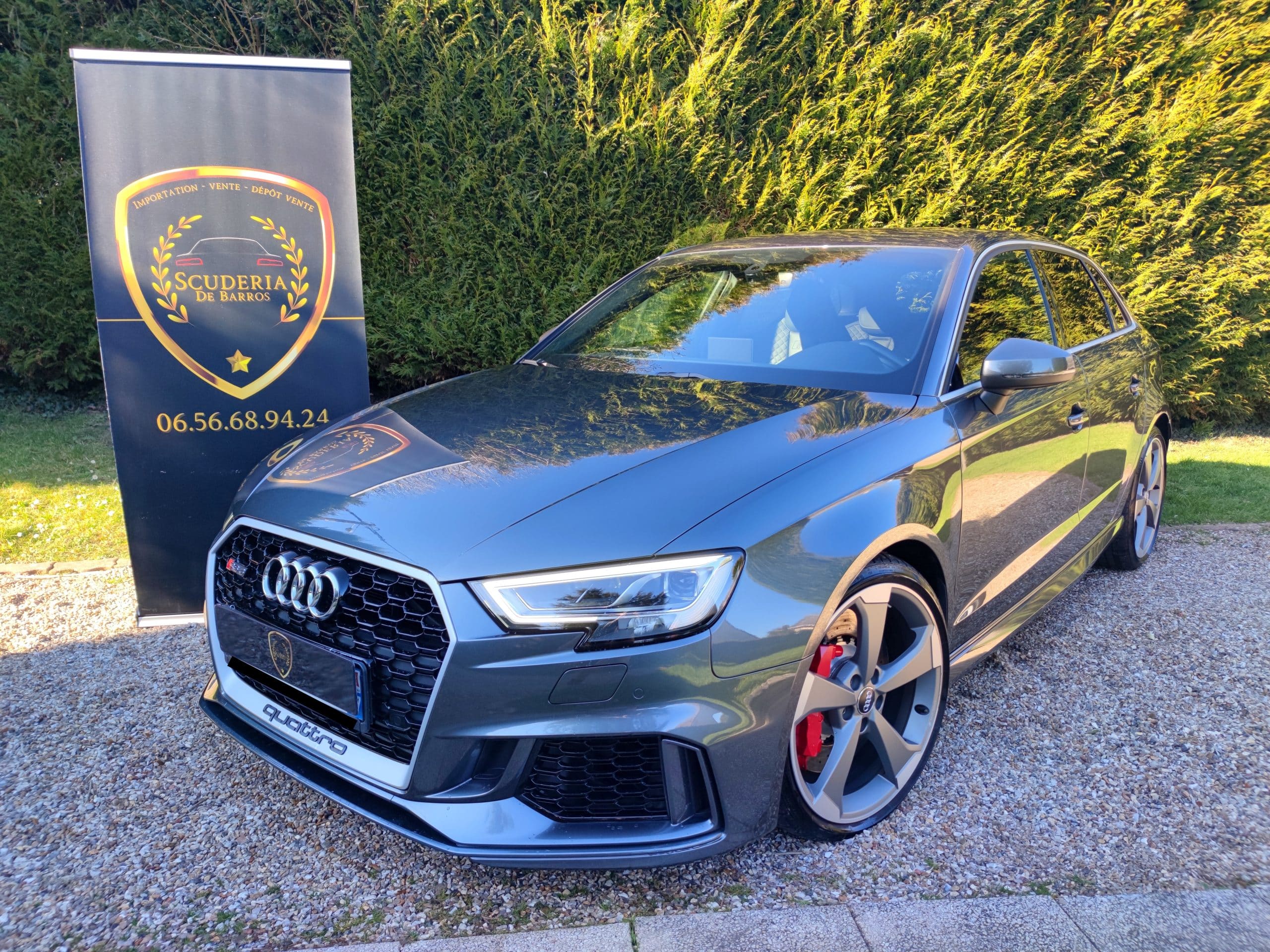 Lire la suite à propos de l’article Audi RS3 Sportback 2.5 TFSI 400ch